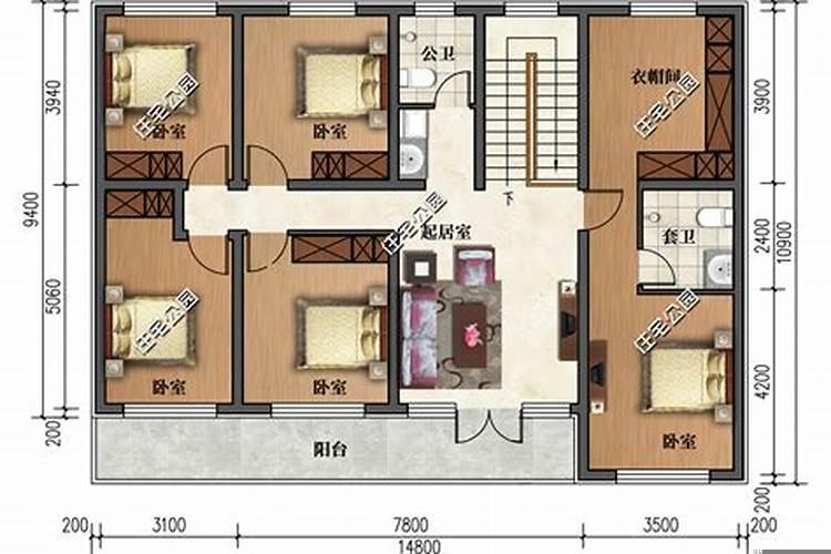 坐北朝南农村房楼梯最佳方位