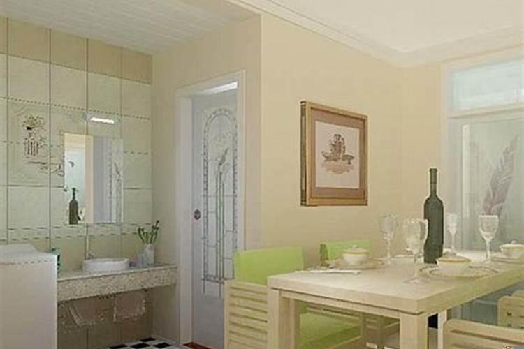 卫生间和厨房间门对门好不好