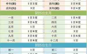 阴历出生时