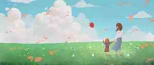 带孩子郊外游玩的心情的句子