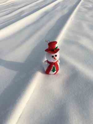 描写堆雪人的句子