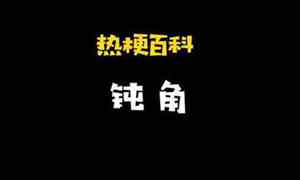 钝角是什么图形