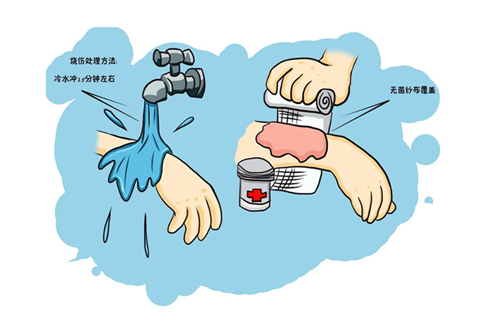 被热水烫第一时间怎么处理